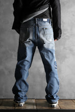 画像をギャラリービューアに読み込む, CHANGES VINTAGE REMAKE DENIM STRAIGHT PANTS / RARE DENIM (INDIGO #A)
