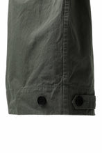 Load image into Gallery viewer, KLASICA GARNER EXTRA WIDE STRING TROUSERS / HIGH DENSITY MATT TWILL (OLIVE)