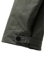 Load image into Gallery viewer, KLASICA GARNER EXTRA WIDE STRING TROUSERS / HIGH DENSITY MATT TWILL (OLIVE)