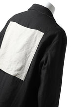 画像をギャラリービューアに読み込む, KLASICA KISTE-TWEED SHORT COAT / OFF TWEED WOOL (BLACK)