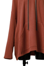 画像をギャラリービューアに読み込む, A.F ARTEFACT DOLMAN HOODIE PULLOVER / COPE KNIT JERSEY (ORANGE)