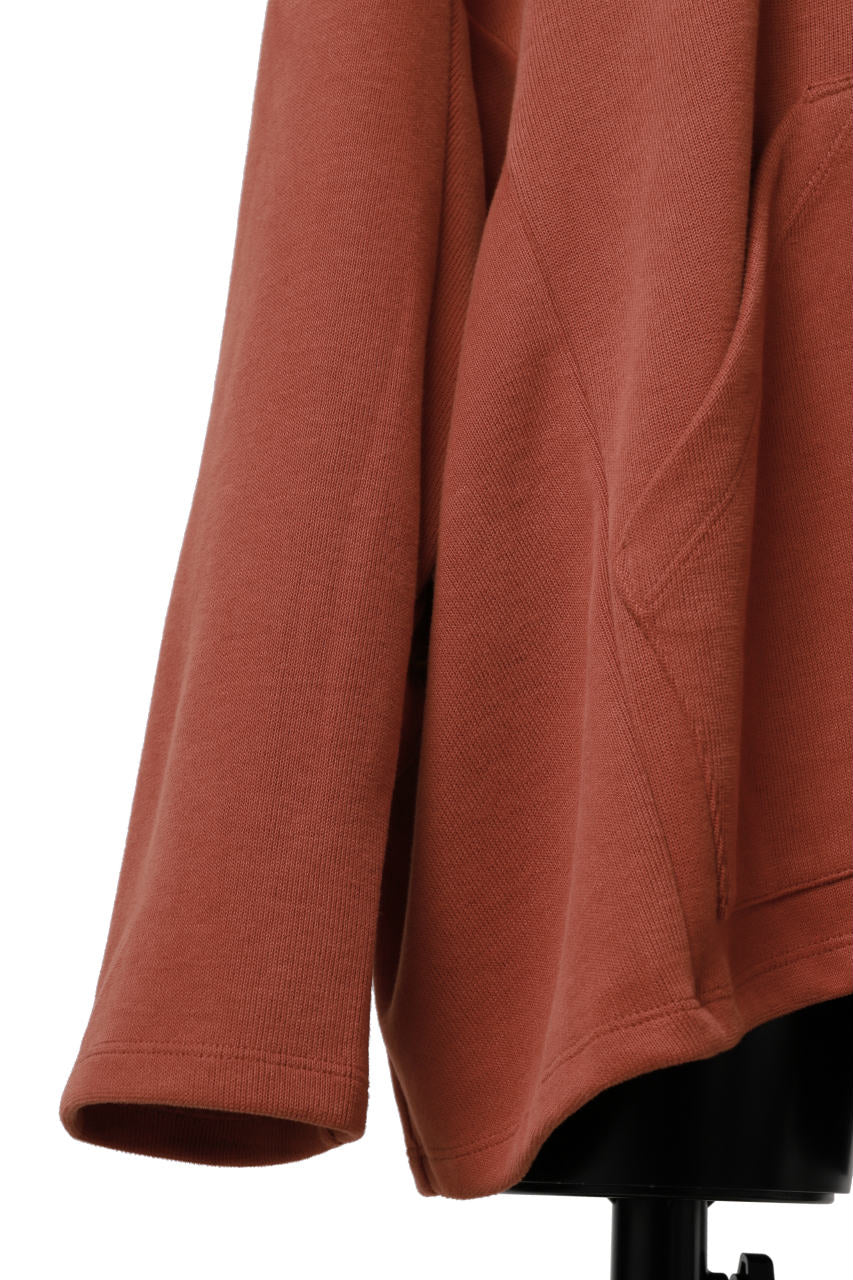 画像をギャラリービューアに読み込む, A.F ARTEFACT DOLMAN HOODIE PULLOVER / COPE KNIT JERSEY (ORANGE)