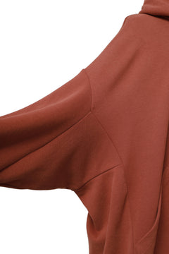 画像をギャラリービューアに読み込む, A.F ARTEFACT DOLMAN HOODIE PULLOVER / COPE KNIT JERSEY (ORANGE)