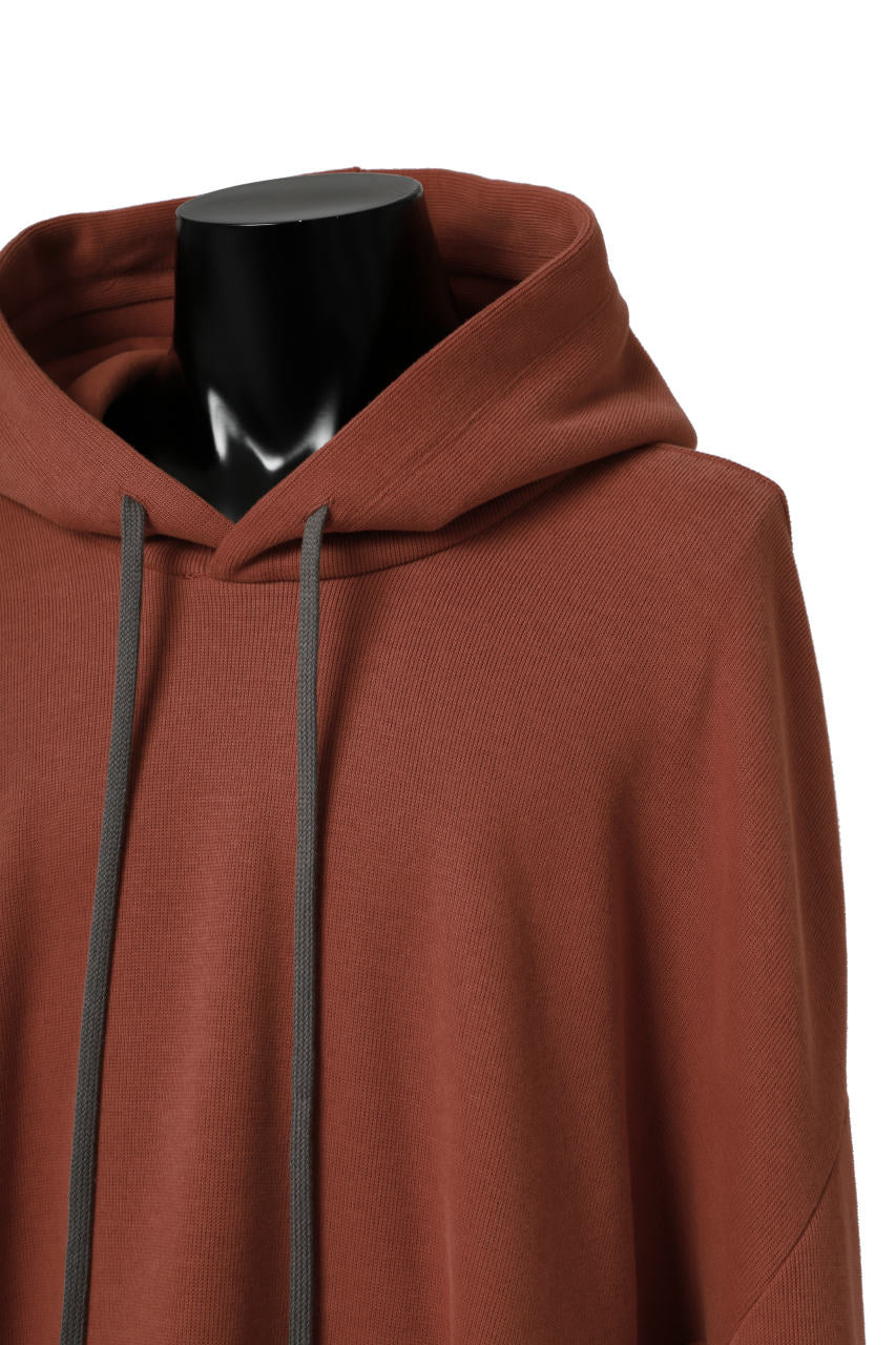 画像をギャラリービューアに読み込む, A.F ARTEFACT DOLMAN HOODIE PULLOVER / COPE KNIT JERSEY (ORANGE)