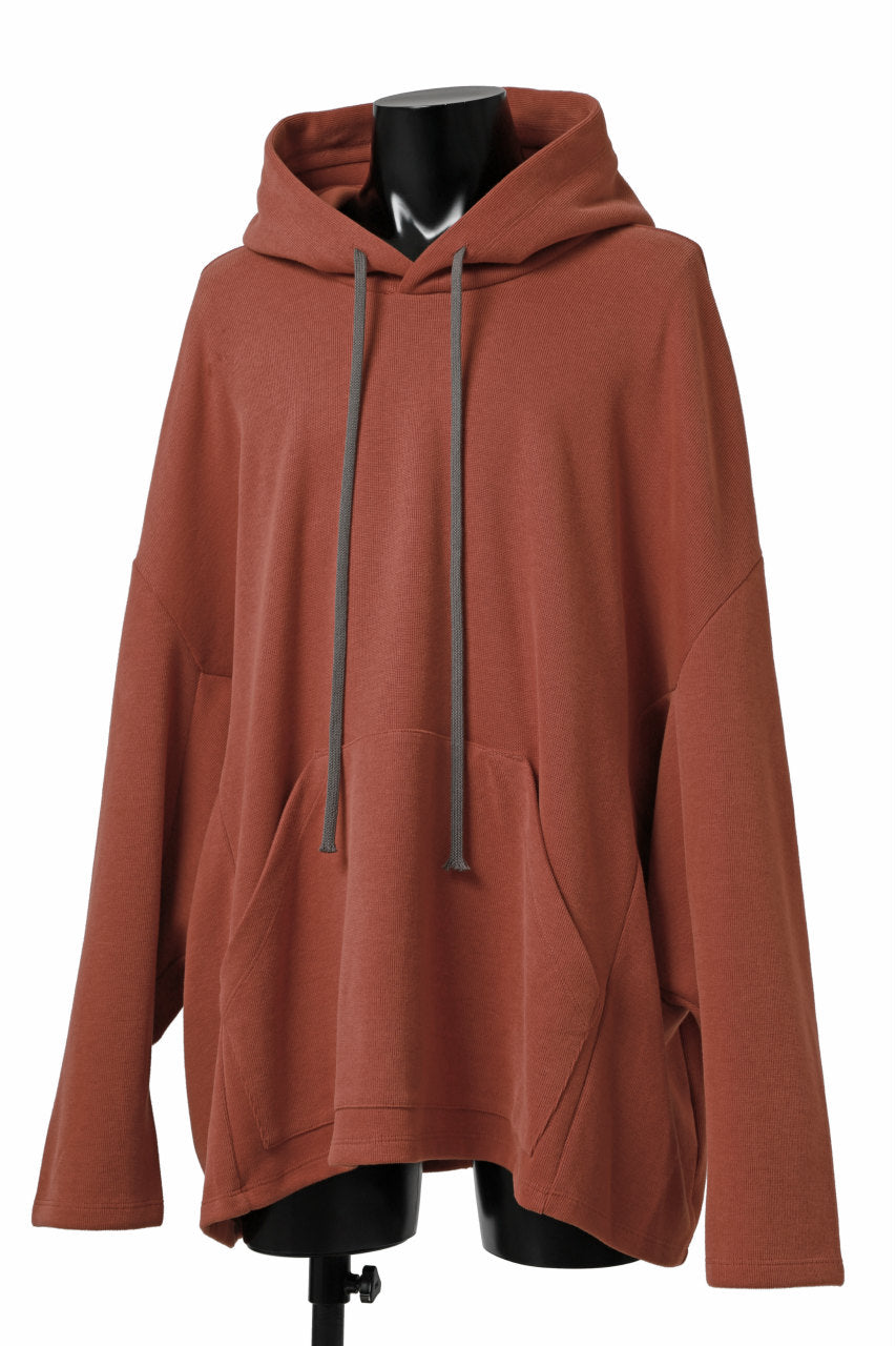画像をギャラリービューアに読み込む, A.F ARTEFACT DOLMAN HOODIE PULLOVER / COPE KNIT JERSEY (ORANGE)