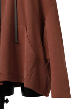 画像をギャラリービューアに読み込む, A.F ARTEFACT DOLMAN HOODIE PULLOVER / COPE KNIT JERSEY (ORANGE)