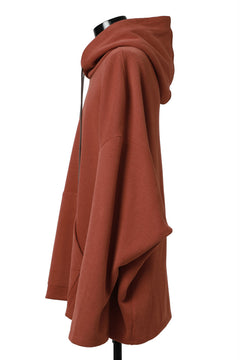 画像をギャラリービューアに読み込む, A.F ARTEFACT DOLMAN HOODIE PULLOVER / COPE KNIT JERSEY (ORANGE)