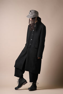 画像をギャラリービューアに読み込む, Aleksandr Manamis Lean Dart Coat (BLACK)