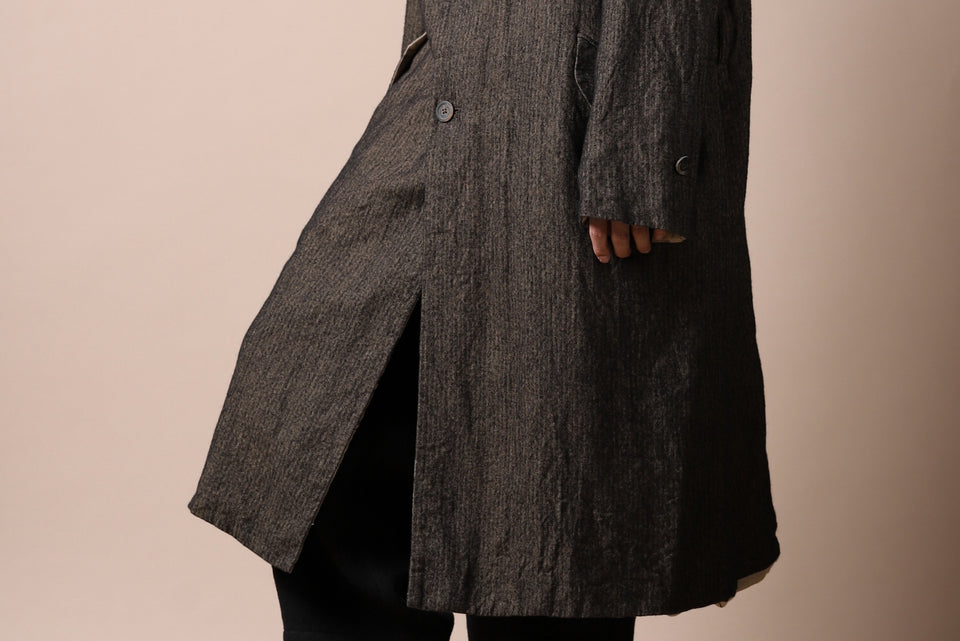 画像をギャラリービューアに読み込む, forme d'expression exclusive Reversible Duster Coat (Wood)