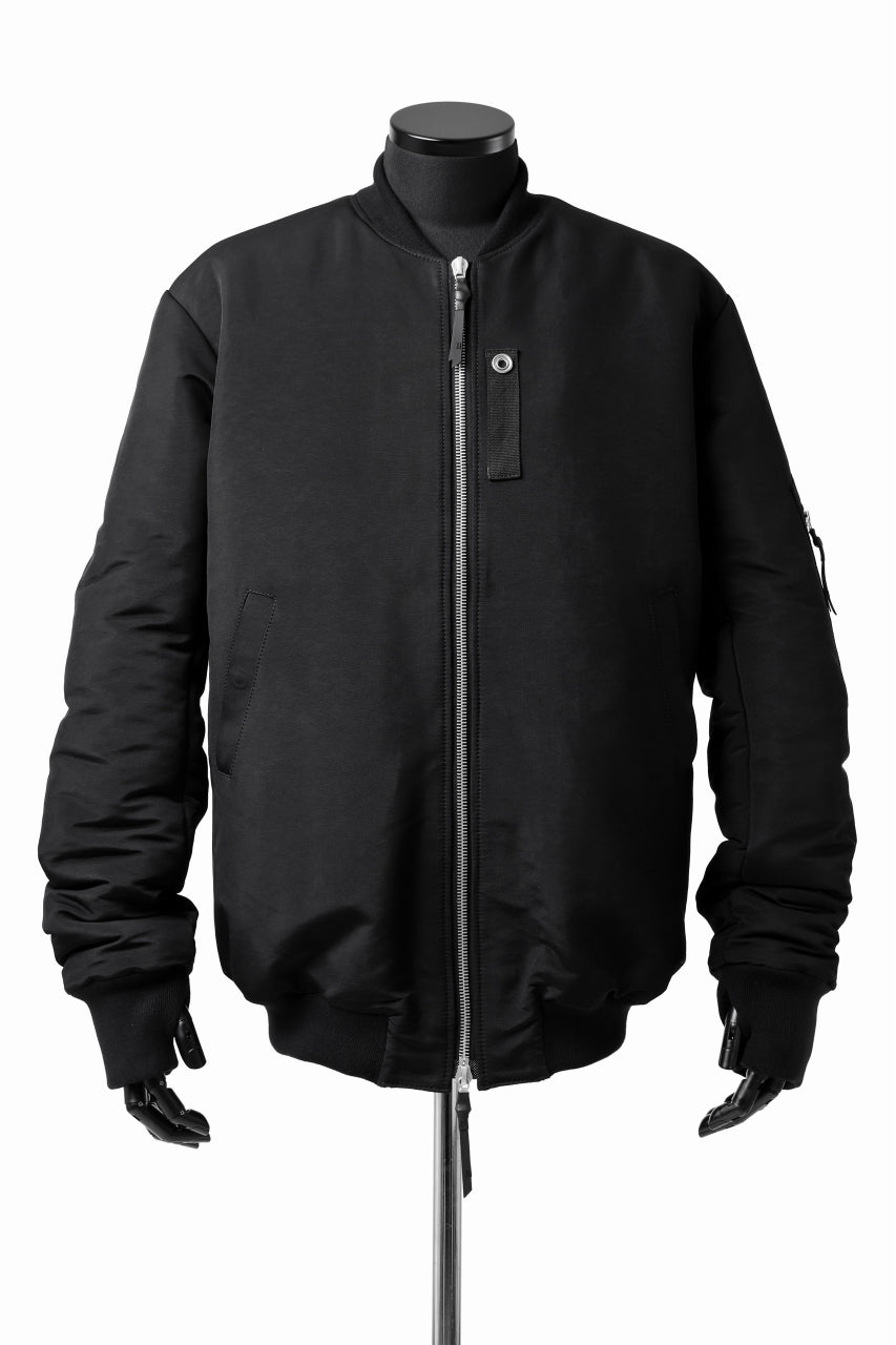 画像をギャラリービューアに読み込む, 11 BY BORIS BIDJAN SABERI MA-1 PADDED JACKET / PRIMALOFT® 200GR "J3-F-1323" (BLACK)