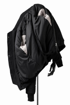 画像をギャラリービューアに読み込む, 11 BY BORIS BIDJAN SABERI MA-1 PADDED JACKET / PRIMALOFT® 200GR "J3-F-1323" (BLACK)