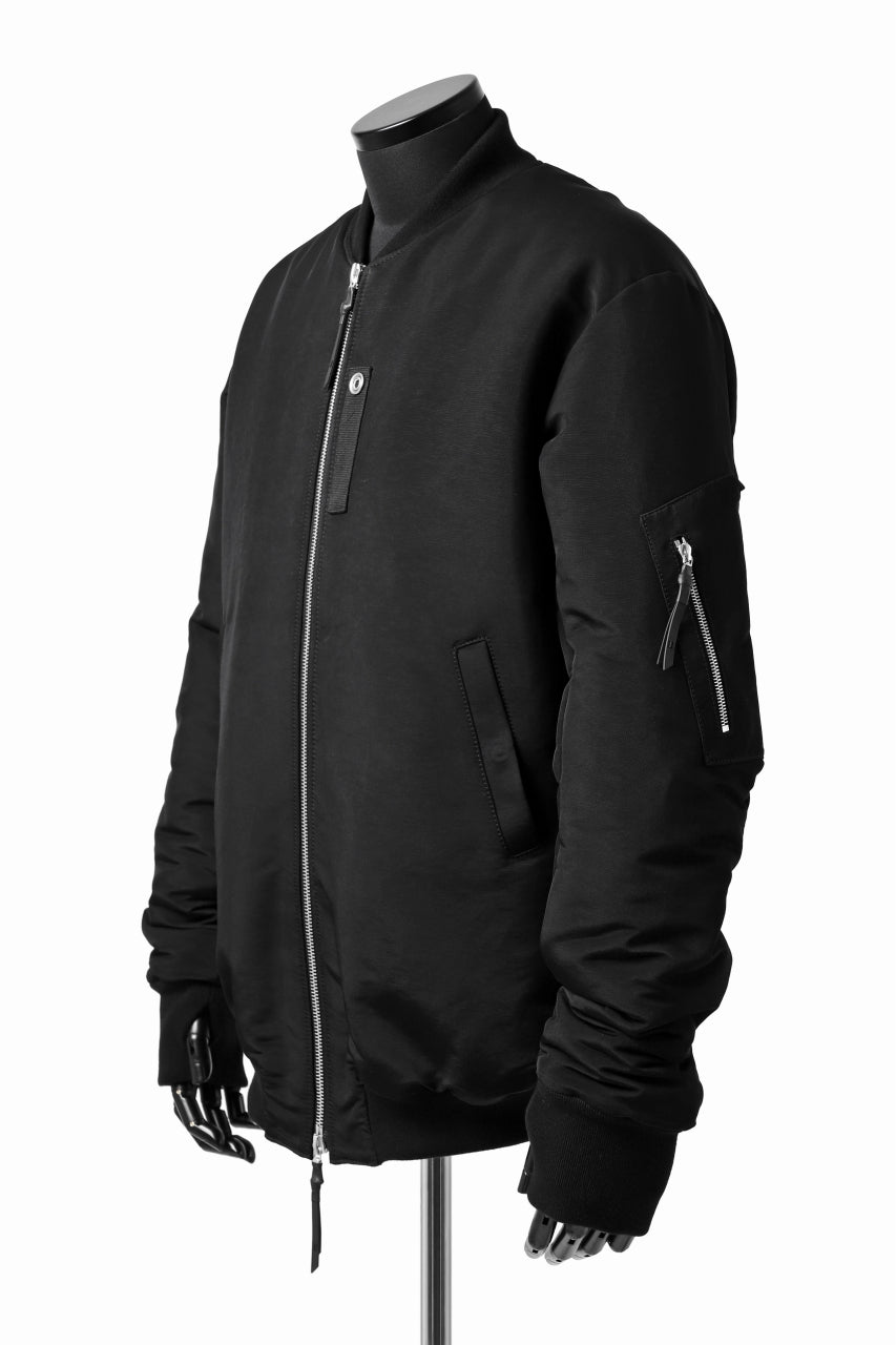 画像をギャラリービューアに読み込む, 11 BY BORIS BIDJAN SABERI MA-1 PADDED JACKET / PRIMALOFT® 200GR "J3-F-1323" (BLACK)