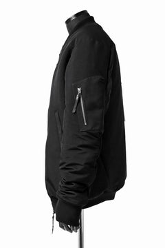 画像をギャラリービューアに読み込む, 11 BY BORIS BIDJAN SABERI MA-1 PADDED JACKET / PRIMALOFT® 200GR "J3-F-1323" (BLACK)