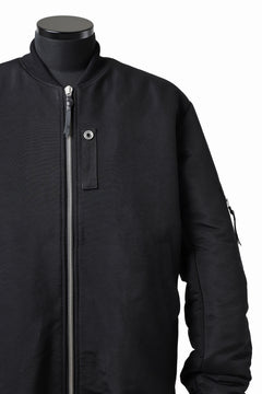 画像をギャラリービューアに読み込む, 11 BY BORIS BIDJAN SABERI MA-1 PADDED JACKET / PRIMALOFT® 200GR "J3-F-1323" (BLACK)