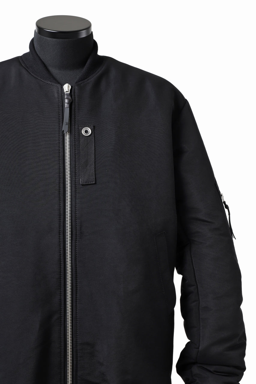 画像をギャラリービューアに読み込む, 11 BY BORIS BIDJAN SABERI MA-1 PADDED JACKET / PRIMALOFT® 200GR "J3-F-1323" (BLACK)