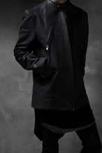 Load image into Gallery viewer, ierib exclusive single biker jacket / Nicolas Italy Vachetta (BLACK)