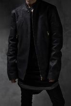 Load image into Gallery viewer, ierib exclusive single biker jacket / Nicolas Italy Vachetta (BLACK)