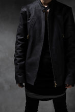 Load image into Gallery viewer, ierib exclusive single biker jacket / Nicolas Italy Vachetta (BLACK)