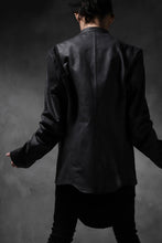 Load image into Gallery viewer, ierib exclusive single biker jacket / Nicolas Italy Vachetta (BLACK)