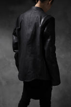 Load image into Gallery viewer, ierib exclusive single biker jacket / Nicolas Italy Vachetta (BLACK)