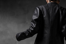 Load image into Gallery viewer, ierib exclusive single biker jacket / Nicolas Italy Vachetta (BLACK)