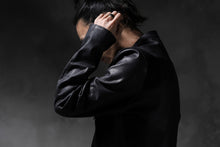 Load image into Gallery viewer, ierib exclusive single biker jacket / Nicolas Italy Vachetta (BLACK)
