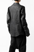 Load image into Gallery viewer, ierib exclusive single biker jacket / Nicolas Italy Vachetta (BLACK)