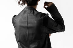 Load image into Gallery viewer, ierib exclusive single biker jacket / Nicolas Italy Vachetta (BLACK)