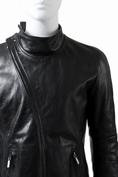 画像をギャラリービューアに読み込む, ierib exclusive peat zipper jacket  / smooth horse leather (BLACK)