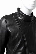画像をギャラリービューアに読み込む, ierib exclusive peat zipper jacket  / smooth horse leather (BLACK)