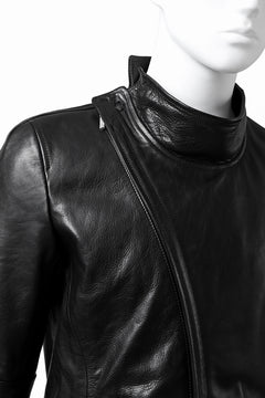画像をギャラリービューアに読み込む, ierib exclusive peat zipper jacket  / smooth horse leather (BLACK)