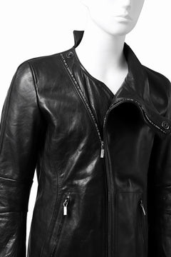 画像をギャラリービューアに読み込む, ierib exclusive peat zipper jacket  / smooth horse leather (BLACK)