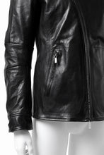 画像をギャラリービューアに読み込む, ierib exclusive peat zipper jacket  / smooth horse leather (BLACK)