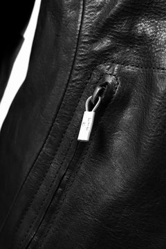 画像をギャラリービューアに読み込む, ierib exclusive peat zipper jacket  / smooth horse leather (BLACK)