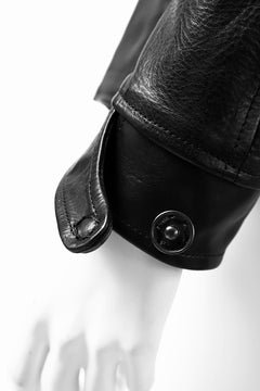 画像をギャラリービューアに読み込む, ierib exclusive peat zipper jacket  / smooth horse leather (BLACK)