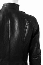 画像をギャラリービューアに読み込む, ierib exclusive peat zipper jacket  / smooth horse leather (BLACK)