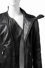 画像をギャラリービューアに読み込む, ierib exclusive peat zipper jacket  / smooth horse leather (BLACK)