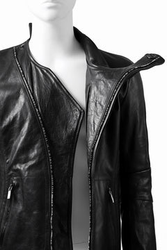 画像をギャラリービューアに読み込む, ierib exclusive peat zipper jacket  / smooth horse leather (BLACK)