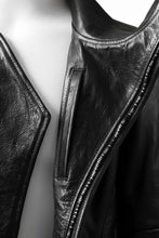 画像をギャラリービューアに読み込む, ierib exclusive peat zipper jacket  / smooth horse leather (BLACK)