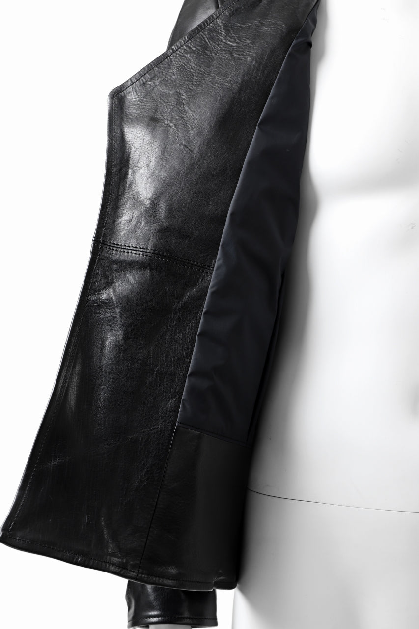 画像をギャラリービューアに読み込む, ierib exclusive peat zipper jacket  / smooth horse leather (BLACK)