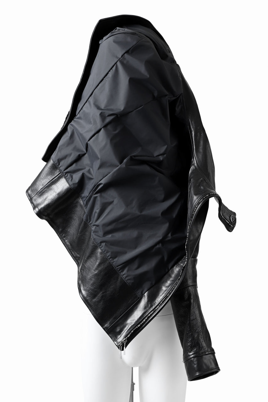 画像をギャラリービューアに読み込む, ierib exclusive peat zipper jacket  / smooth horse leather (BLACK)