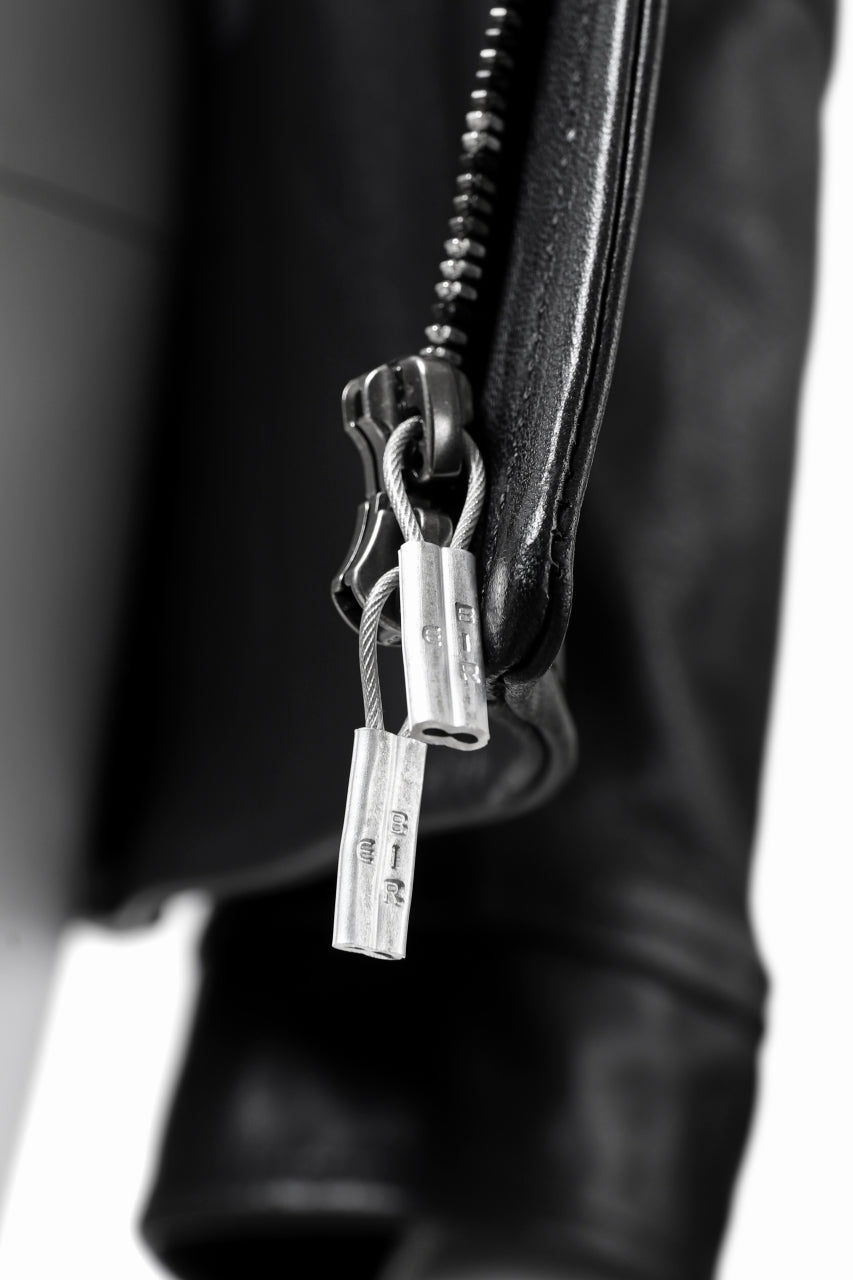画像をギャラリービューアに読み込む, ierib exclusive peat zipper jacket  / smooth horse leather (BLACK)