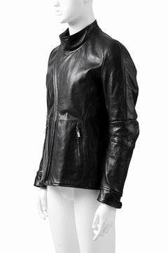 画像をギャラリービューアに読み込む, ierib exclusive peat zipper jacket  / smooth horse leather (BLACK)
