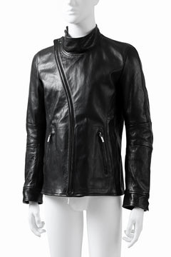 画像をギャラリービューアに読み込む, ierib exclusive peat zipper jacket  / smooth horse leather (BLACK)