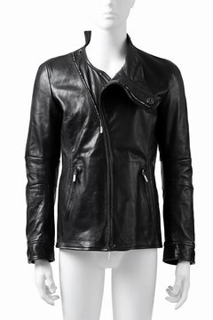 画像をギャラリービューアに読み込む, ierib exclusive peat zipper jacket  / smooth horse leather (BLACK)