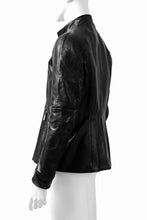 画像をギャラリービューアに読み込む, ierib exclusive peat zipper jacket  / smooth horse leather (BLACK)