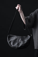 Load image into Gallery viewer, ISAMU KATAYAMA BACKLASH SHOULDER BAG / DOUBLE-SHOULDER OBJECT DYED (BLACK)