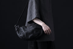 Load image into Gallery viewer, ISAMU KATAYAMA BACKLASH SHOULDER BAG / DOUBLE-SHOULDER OBJECT DYED (BLACK)