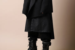 画像をギャラリービューアに読み込む, forme d'expression Hooded Cardigan Jacket (Black)
