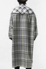 画像をギャラリービューアに読み込む, FACETASM ZIPPER HIGH & LOW LONG SHIRT (CHECK)